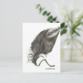 Adlerfeder Postkarte (Stehend Vorderseite)