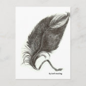 Adlerfeder Postkarte (Vorderseite)