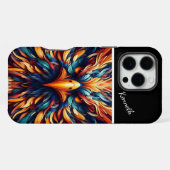 Adlerfederwut iPhone Hülle (Rückseite (Horizontal))