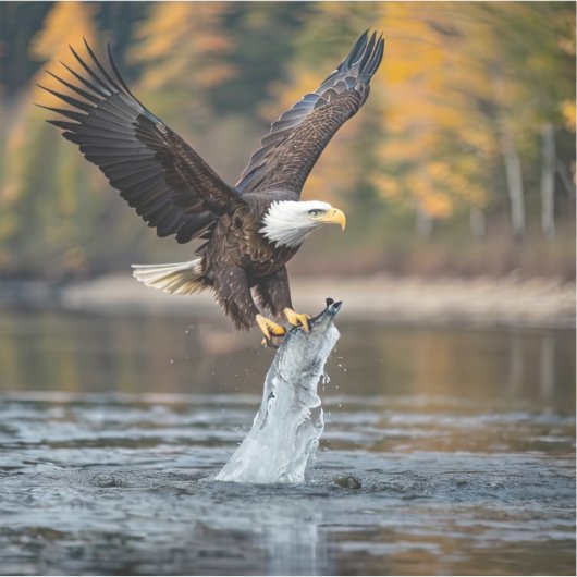 Adlerfisch Aufkleber (Vorderseite)