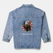 *~* Adlerflagge AP27 Old Glory Patriotic God USA Jeansjacke (Rückseite)