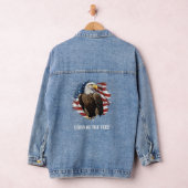 *~* Adlerflagge AP27 Old Glory Patriotic God USA Jeansjacke (Hangar)