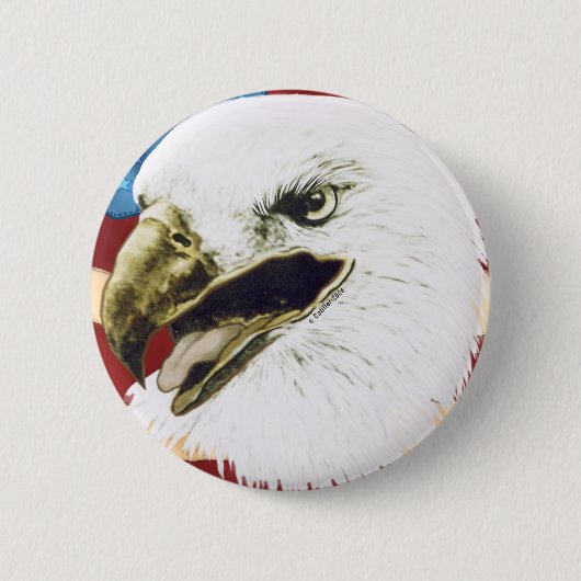 Adlerflagge Button (Vorderseite)