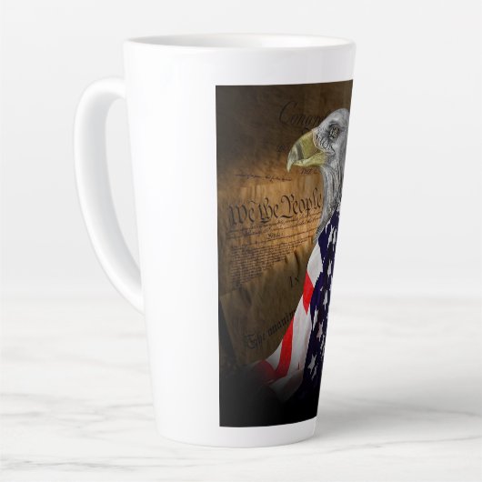 Adlerflagge Milchtasse (Linke Ecke)