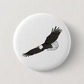 Adlerfliegen Button (Vorderseite)