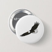 Adlerfliegen Button (Vorne & Hinten)