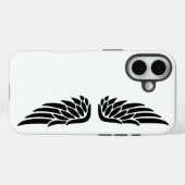 Adlerflügel individuell anpassbare iPhone 16 Hülle (Rückseite (Horizontal))