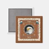 Adlergeist Energie Magnet (Vorderseite/Rückseite)