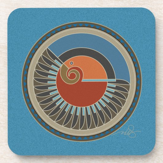 Adlergeist Untersetzer (Vorderseite)