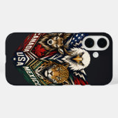 Adlerhirschjaguar Naturkunst Case-Mate iPhone Hülle (Rückseite (Horizontal))