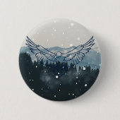 Adlerhorgel Button (Vorderseite)