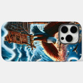 Adlerhorst auf einem Sternenmeer Case-Mate iPhone Hülle (Rückseite (Horizontal))