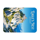 Adlerhorst Deutschland Magnet (Horizontal)