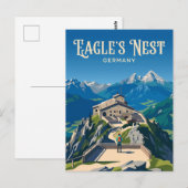 Adlerhorst Deutschland Postkarte (Vorne/Hinten)