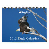Adlerkalender für Wingpics 2012 Kalender (Titelbild)