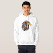 Adlerkopf Hoodie (Vorne ganz)