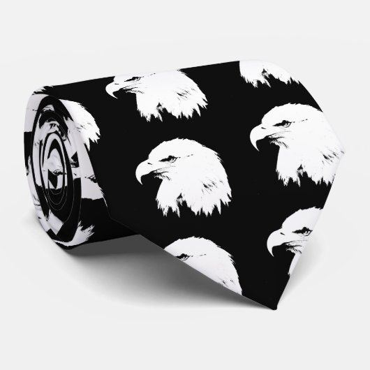AdlerkopfKrawatte Krawatte (Gerollt)