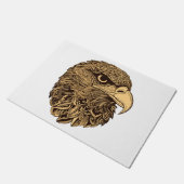 Adlerkopftier Fußmatte (Schrägansicht)