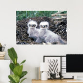 Adlerküken Poster (Heimbüro)