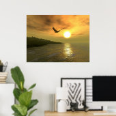 AdlerKüste Poster (Heimbüro)