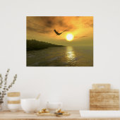 AdlerKüste Poster (Küche)