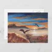 Adlerlandekarten Postkarte (Vorne/Hinten)