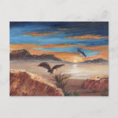 Adlerlandekarten Postkarte (Vorderseite)