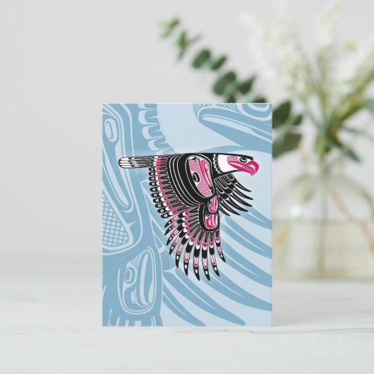 Adlerlecard Postkarte (Stehend Vorderseite)