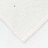 Adlermalerei Fleecedecke (Ecke)