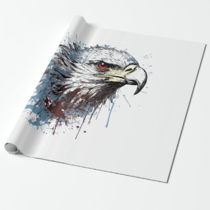 Adlermalerei Geschenkpapier