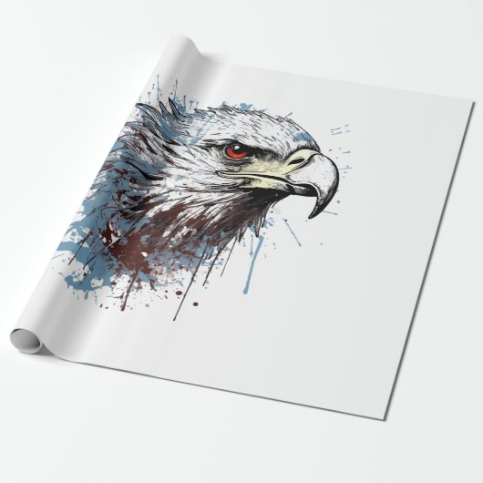 Adlermalerei Geschenkpapier (Ungerollt)