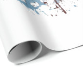 Adlermalerei Geschenkpapier (Rolleneckpunkt)
