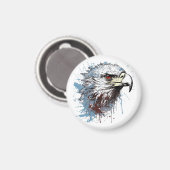 Adlermalerei Magnet (Vorderseite/Rückseite)