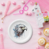 Adlermalerei Pappteller (Party)