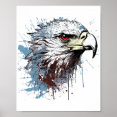 Adlermalerei Poster (Vorne)