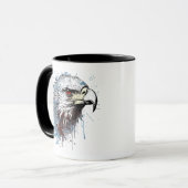 Adlermalerei Tasse (Vorderseite Links)