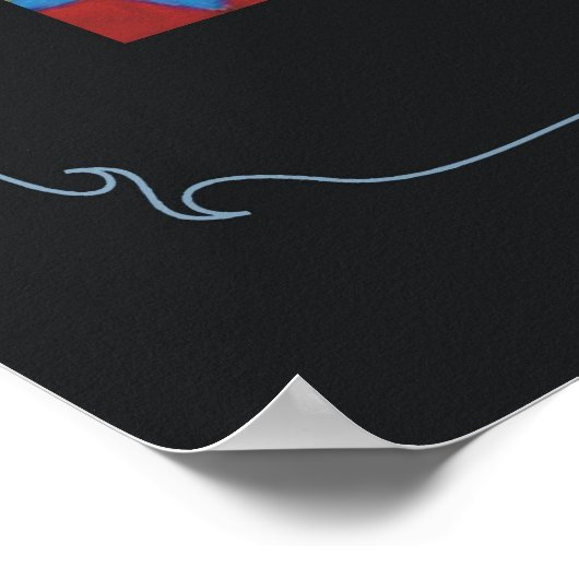 Adlermedizin Poster (Ecke)