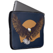 Adlermond Stift & Tinte zeichnend Laptopschutzhülle (Vorne Rechts)