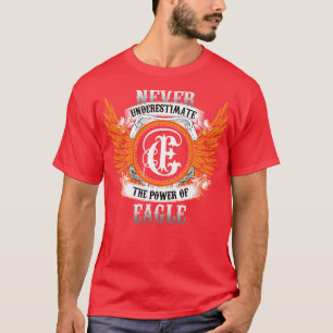 Adlername Shirt unterschätzt nie den Power