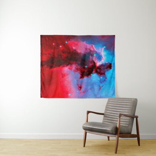 Adlernebel Stellar Spire Medium Wandteppich (Beispiel (Horizontal))