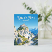 Adlernest Deutschland Postkarte (Stehend Vorderseite)