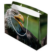 Adlerphoto Große Geschenktüte (Rückseite Schrägansicht)