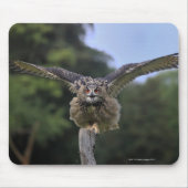 Adlerschale (Bubo bubo) Mousepad (Vorne)