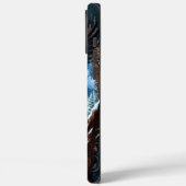 Adlerschau über das Wintermeer Case-Mate iPhone Hülle (Rückseite / Links)