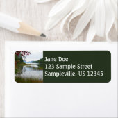 Adlersee und Blätter des Roten Apfels II (Insitu)