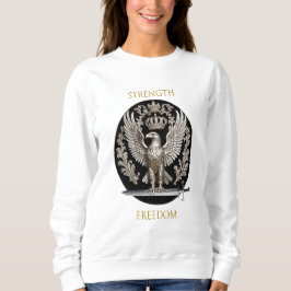 Adlerstärke und Freiheit Sweatshirt