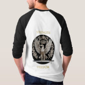 Adlerstärke und Freiheit T-Shirt (Rückseite)