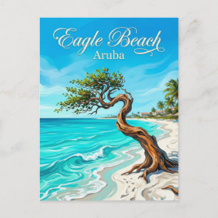 Adlerstrand Aruba Postkarte