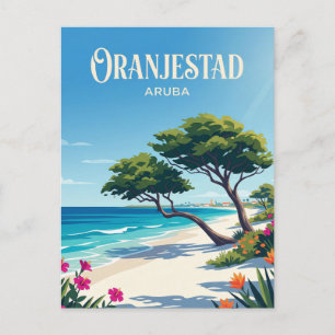 Adlerstrand Aruba Postkarte