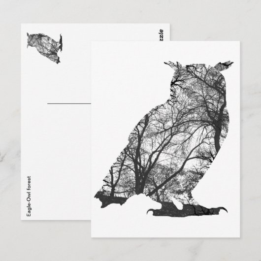 Adleruhwald Postkarte (Vorne/Hinten)